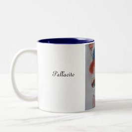 Bicolor Taza Pallacito linda