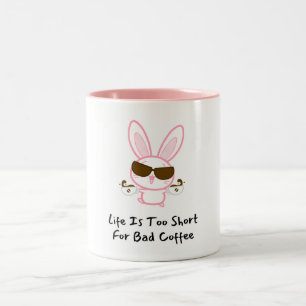 Bicolor Taza para amante del café Regalo divertido para ho