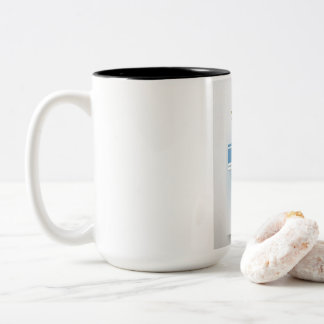 Bicolor Taza para Amante del Fútbol – Diseño de Café con E