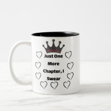 Taza para amantes de los libros 'Solo un capítulo