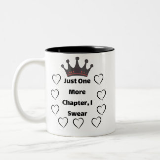 Bicolor Taza para amantes de los libros 'Solo un capítulo