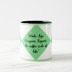 Bicolor Taza para Amantes del Café