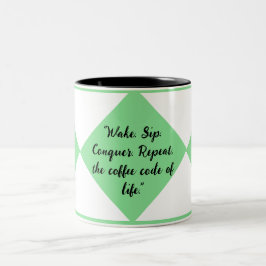 Bicolor Taza para Amantes del Café