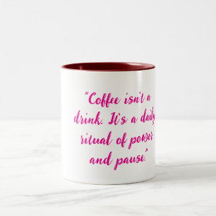 Bicolor Taza para Amantes del Café