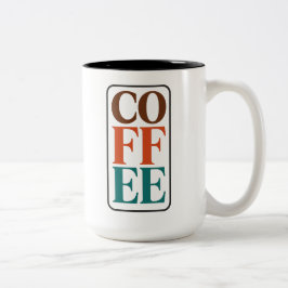 Bicolor Taza para Amantes del Café Regalo para Amantes del