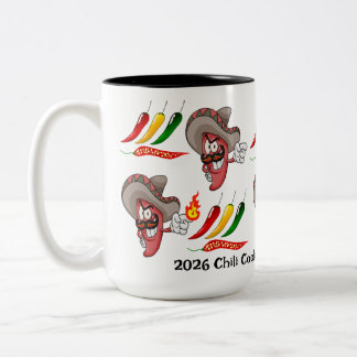 Bicolor Taza para concurso de chili