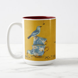 Bicolor Taza para Dos Té
