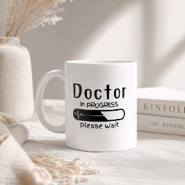 Bicolor Taza para Futuros Médicos | Doctor en Progreso
