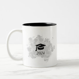 Bicolor Taza para graduados de 2024