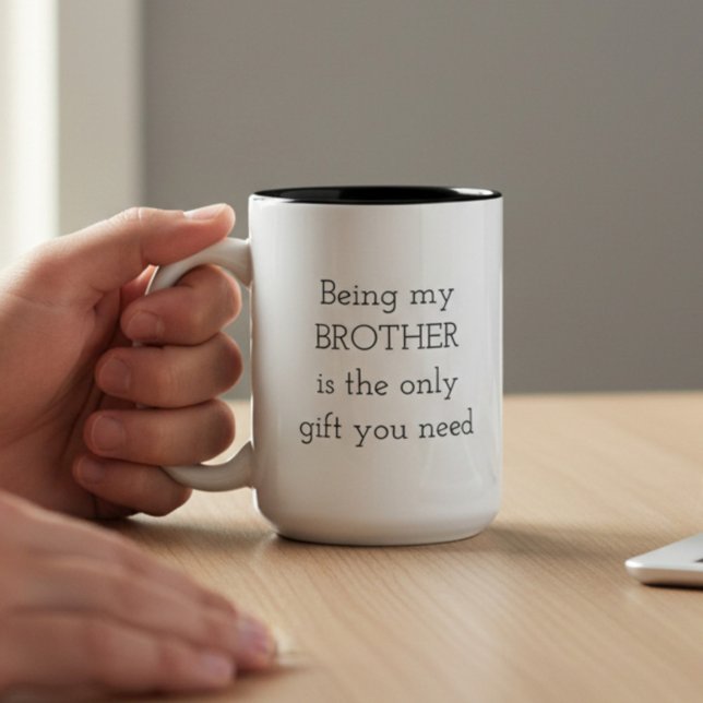 Bicolor Taza para hermanos y hermanas (Subido por el creador)