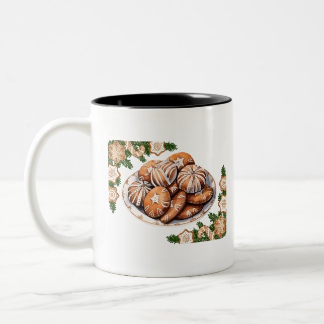 Bicolor Taza para hornear galletas (Izquierda)