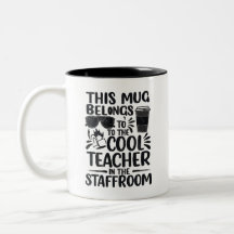 Taza para la Sala de Profesores Geniales