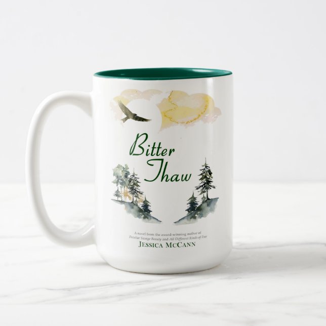 Bicolor Taza para lectores (Izquierda)
