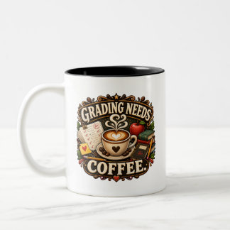 Bicolor Taza para maestros de café para calificar