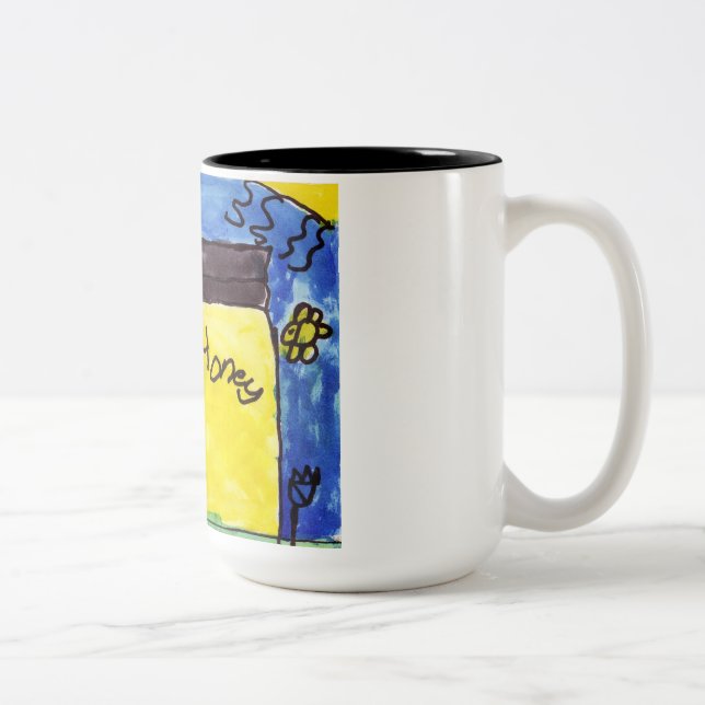 Bicolor Taza para sus bebidas calientes (Derecha)