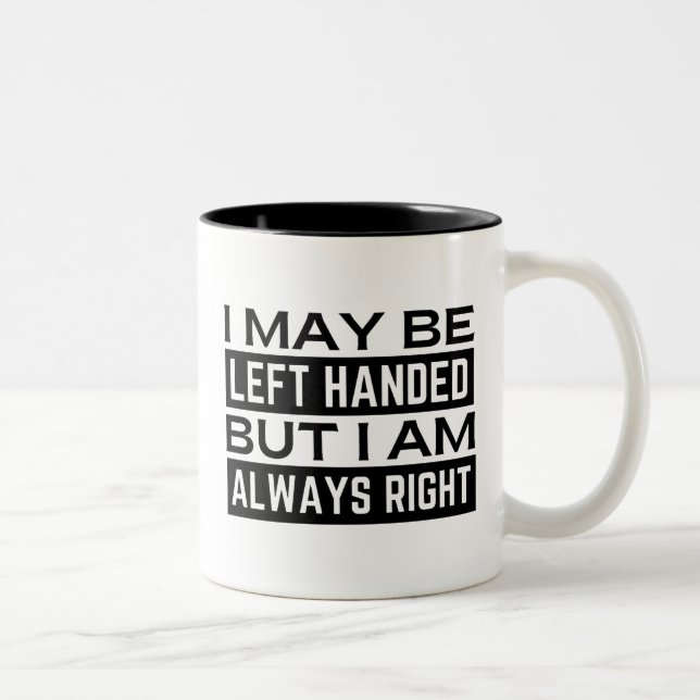 Bicolor Taza para Zurdos (Derecha)