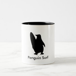 Bicolor taza penguintastic de la resaca