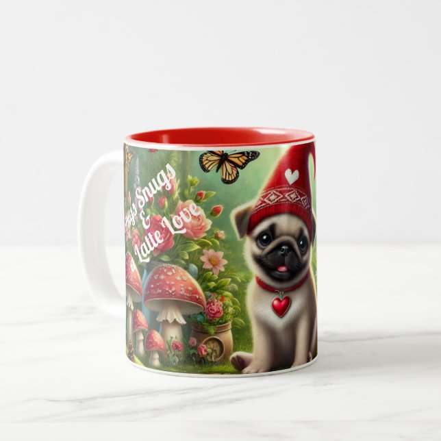 Bicolor Taza Personalizada (Anverso izquierdo)