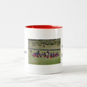 Bicolor taza personalizada
