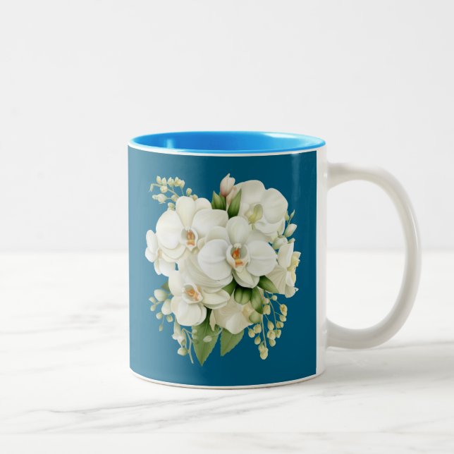 Bicolor Taza Personalizada Amiga o Madre de la Novia (Derecha)