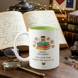 Bicolor Taza personalizada de agradecimiento a los maestro