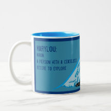 Taza personalizada del Wanderlust