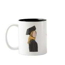 Taza personalizada para graduado musulmán