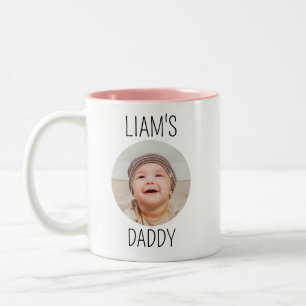 Bicolor Taza Personalizada, Taza Desde Foto, Taza Con Cara
