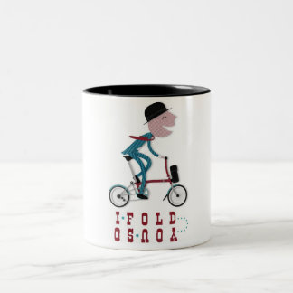 Bicolor Taza plegable
