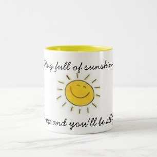Bicolor Taza por completo de sol