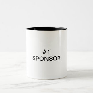 Bicolor Taza preferida del patrocinador