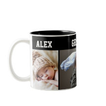 Taza Primera Abuelo Colaje 3 Fotos Moderna