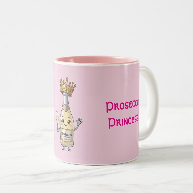 Bicolor Taza Princesa Prosecco (Anverso derecho)
