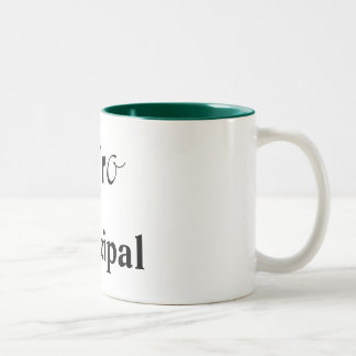 Bicolor Taza principal micro