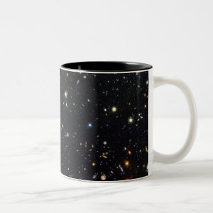 Bicolor Taza profunda del campo de Hubble