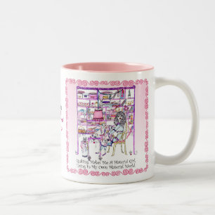Bicolor TAZA que acolcha