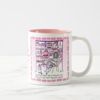 Bicolor TAZA que acolcha