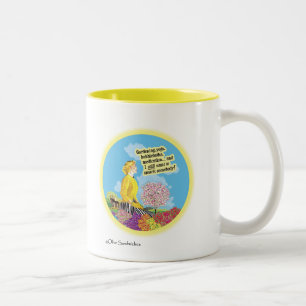 Bicolor Taza - "quiera al tortazo alguien "
