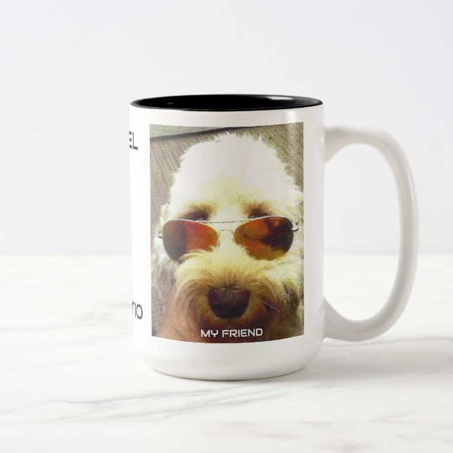Bicolor Taza REBEL de dos tonos, 15 oz (Derecha)