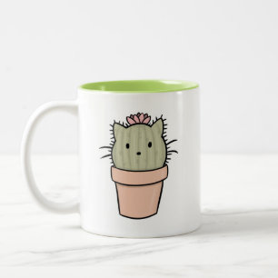 Bicolor Taza rechoncha de Catcus
