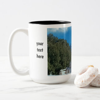 Bicolor Taza regalo escultura de Roma para él