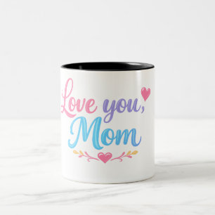 Bicolor Taza Regalo Te Amo Mamá