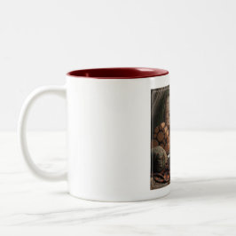Bicolor Taza Registros & Mañanas Perezosas – Escape de Caf