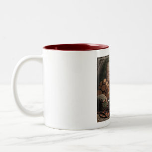 Bicolor Taza Registros & Mañanas Perezosas – Escape de Caf