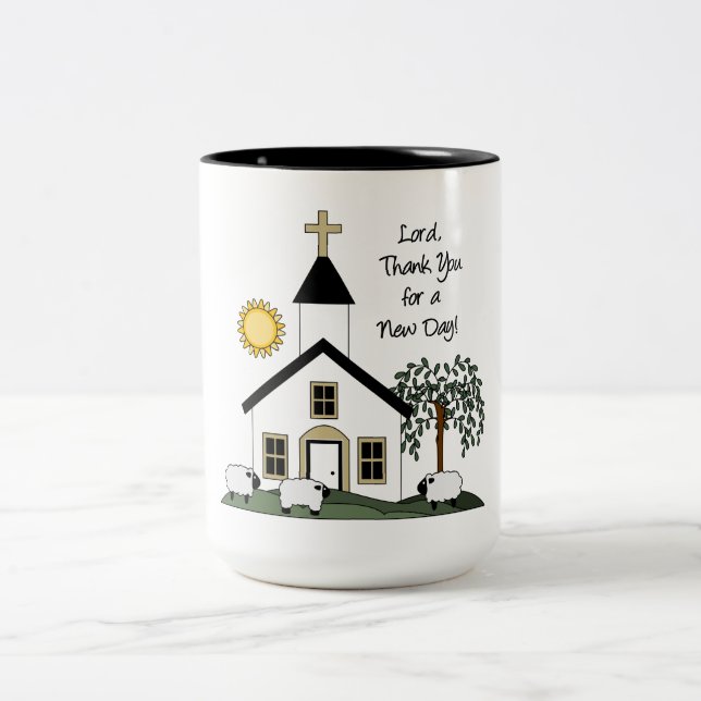Bicolor Taza religiosa (Centro)