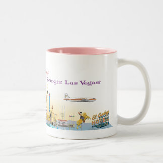 Bicolor Taza retra de Vegas