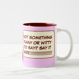 Bicolor Taza Retro de Ama de Casa Personalizada