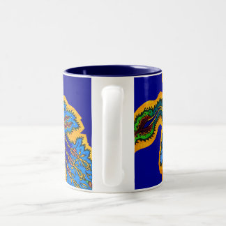 Bicolor Taza ritual