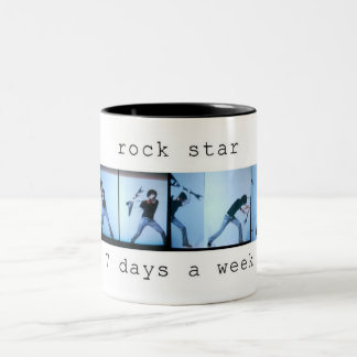 Bicolor taza rockstar
