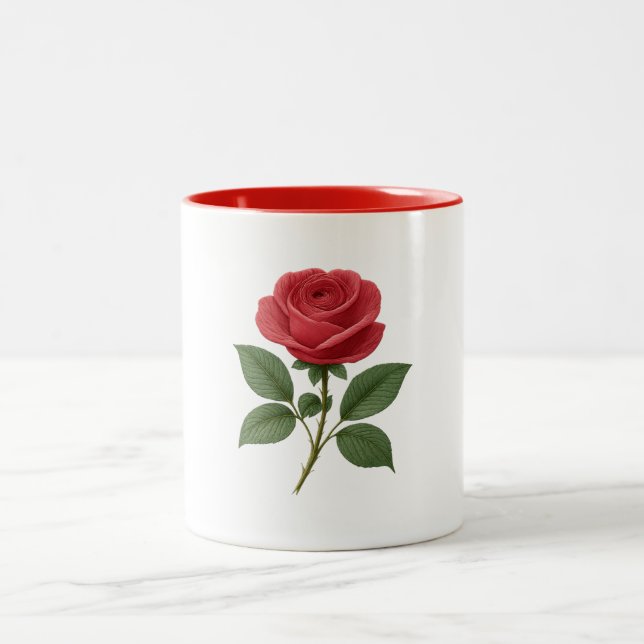 Bicolor Taza - Rosa (Centro)